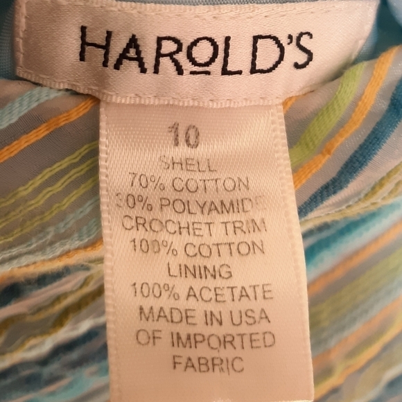 Harold’s semi sheer skirt with crochet detail. 10 - Picture 5 of 6